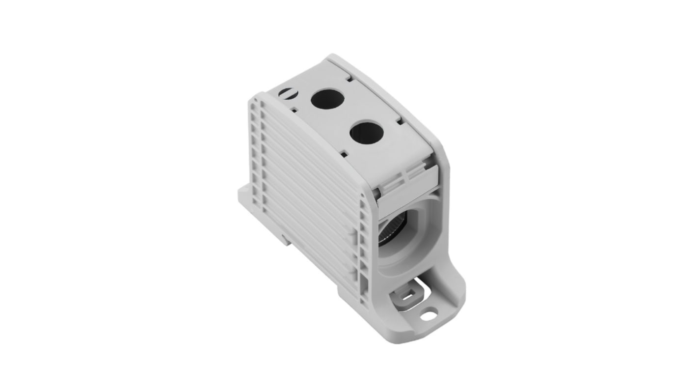 Weidmüller WPD Series Light Grey, 185mm², 1-Level, Screw Termination, ATEX, IECEx