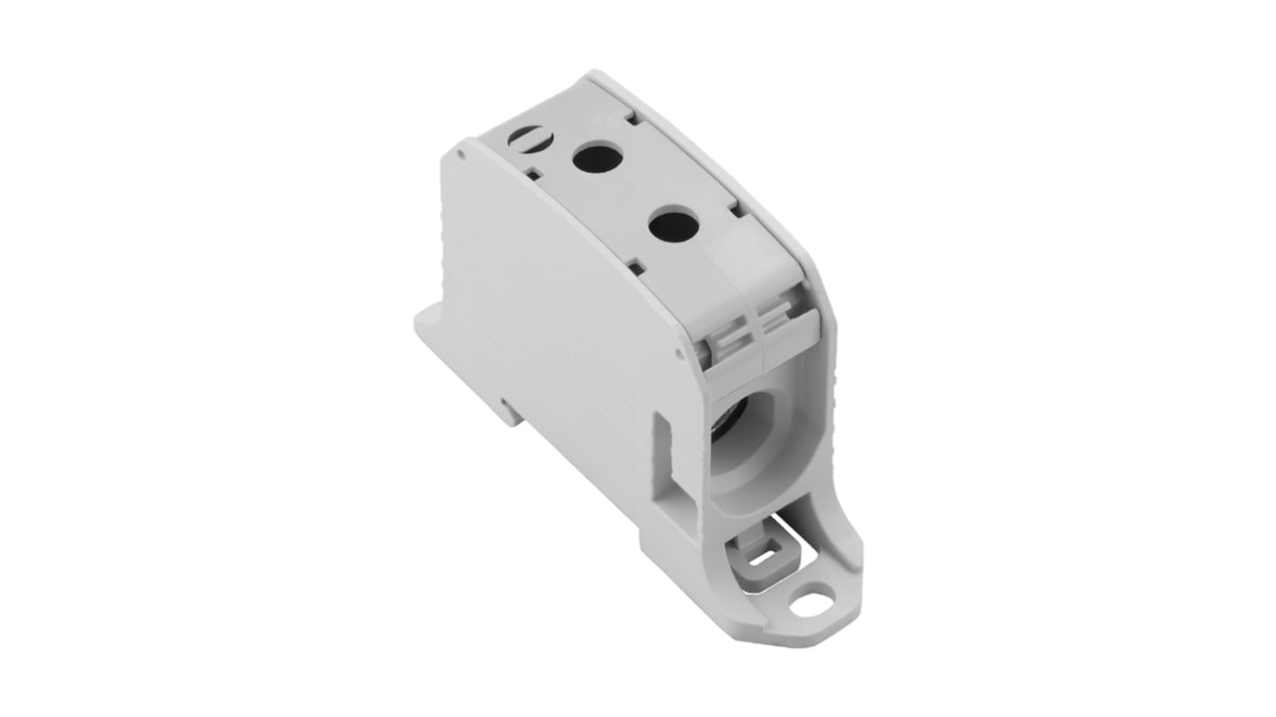 Weidmüller WPD Series Light Grey, 95mm², 1-Level, Screw Termination, ATEX, IECEx