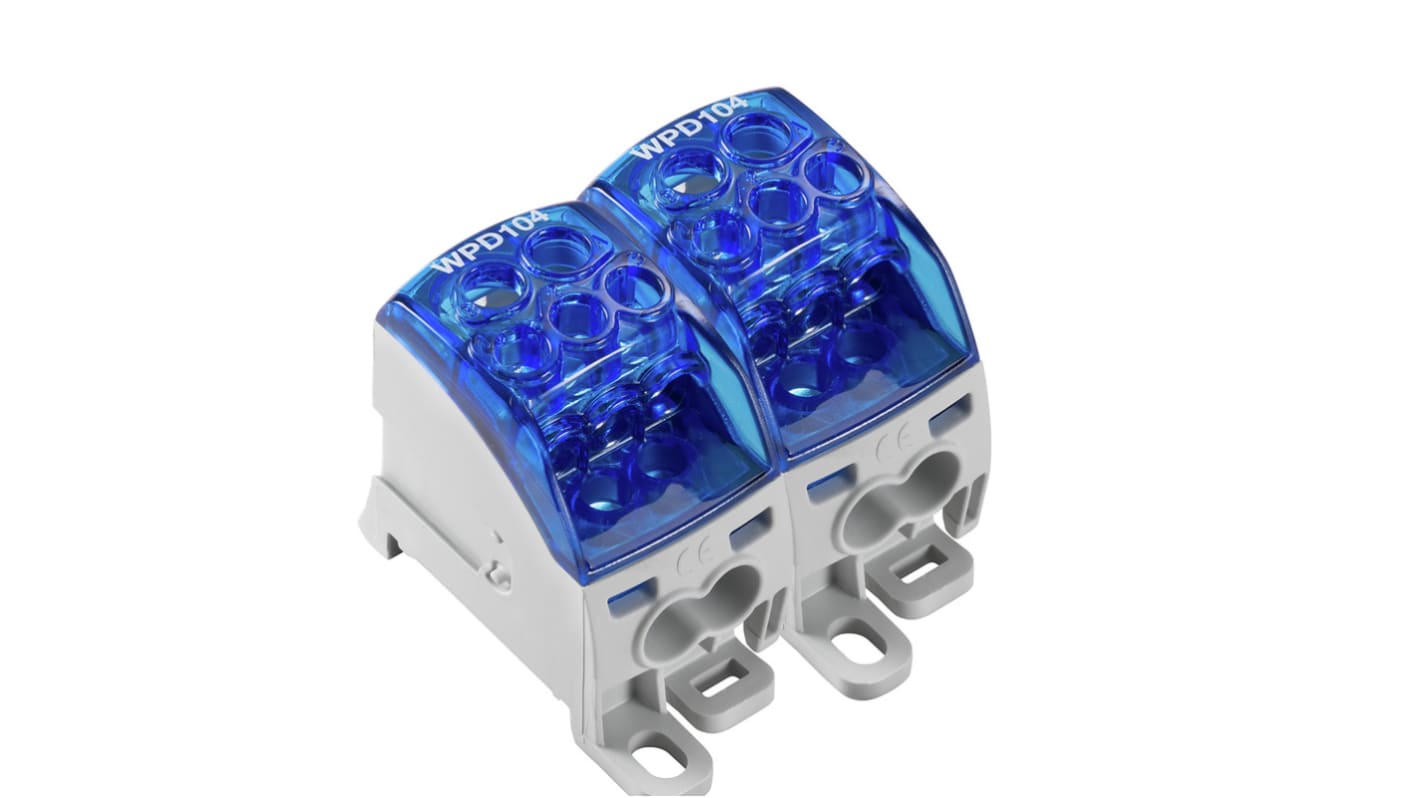 Weidmüller WPD Series Blue, 1-Level, Screw Termination, ATEX, IECEx