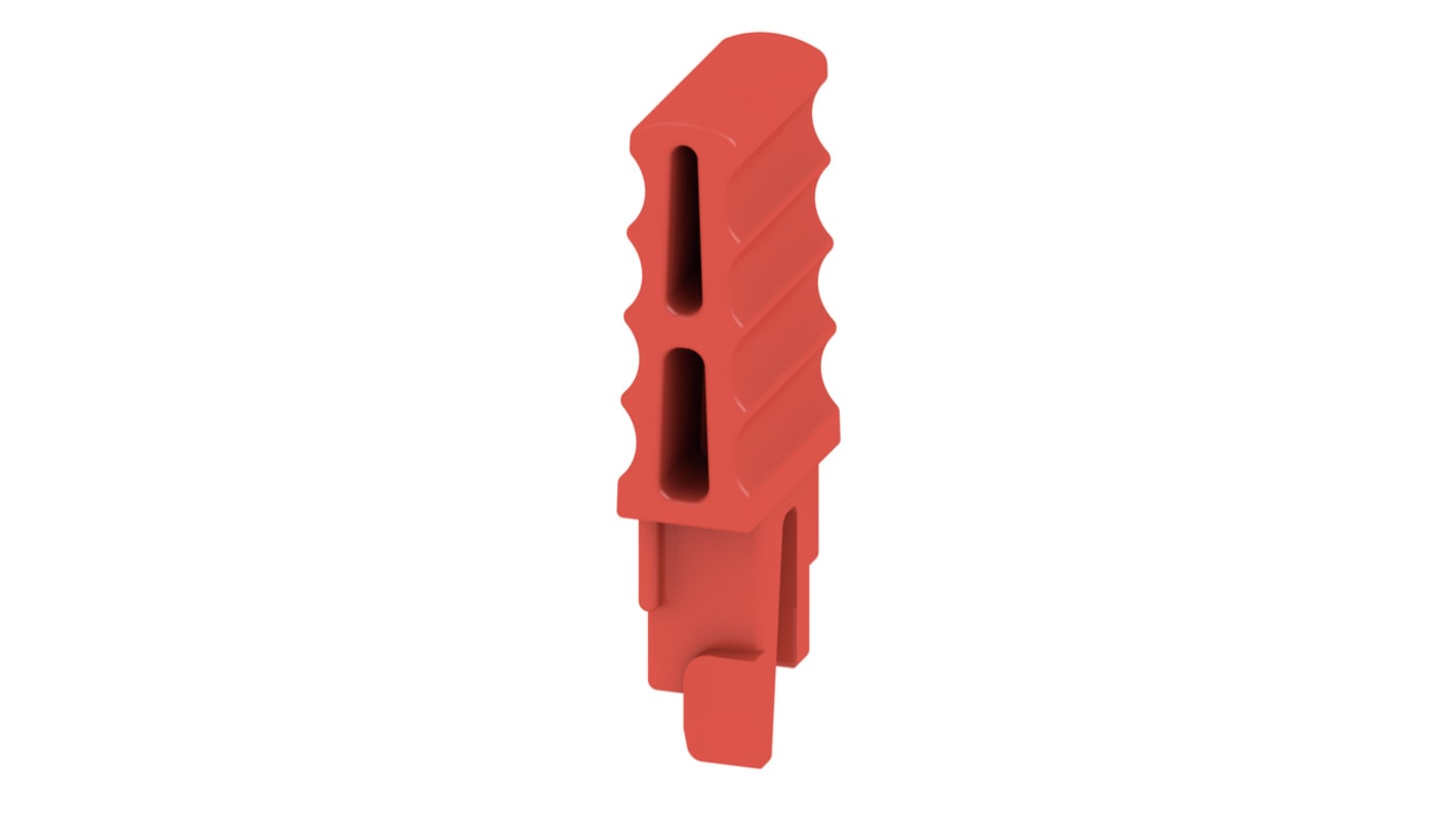 Weidmüller, LL TTB 6/1 RD Locking Lever for use with  for use with Terminal Blocks
