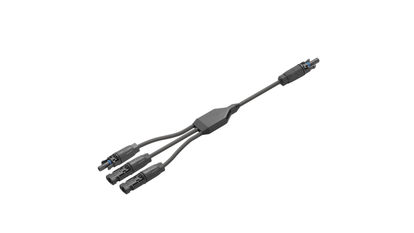 Conector solar, Hembra, Macho, De inserción, 1,5 kV dc