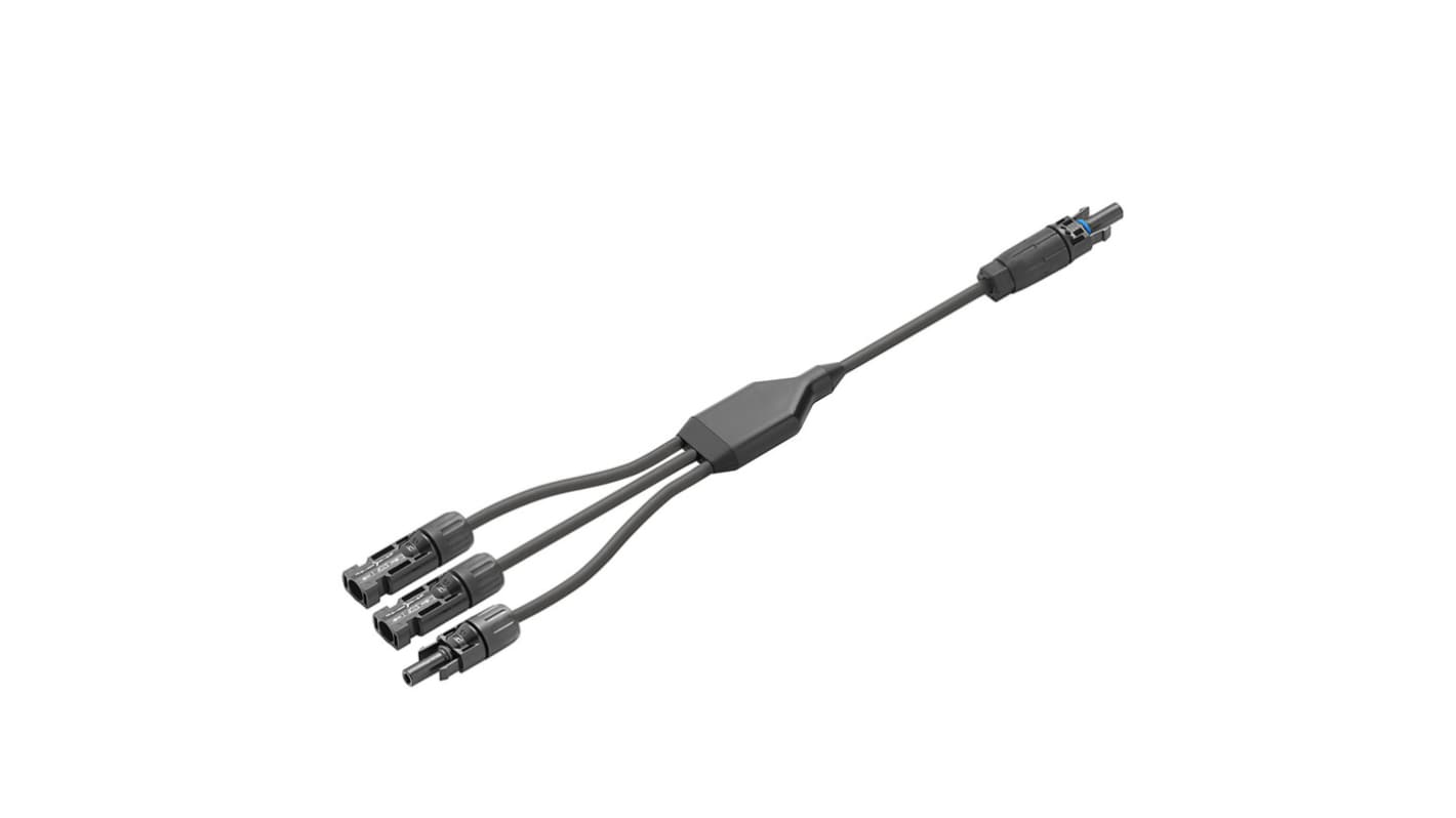 Weidmüller PVHXM-M-W+XX06M+15 Series, Female, Male, Plug-In Solar Connector, Cable CSA, 6mm², 1.5 kV dc 2814