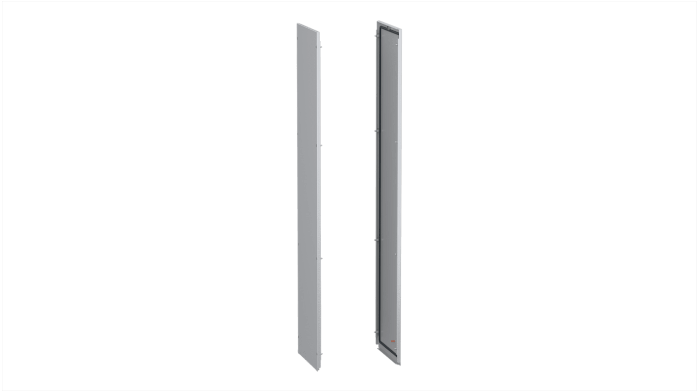 Schneider Electric PanelSeT SFN Accessoires Series RAL 7035 Grey Steel Side Panel, 1600mm H, 400mm W, for Use with