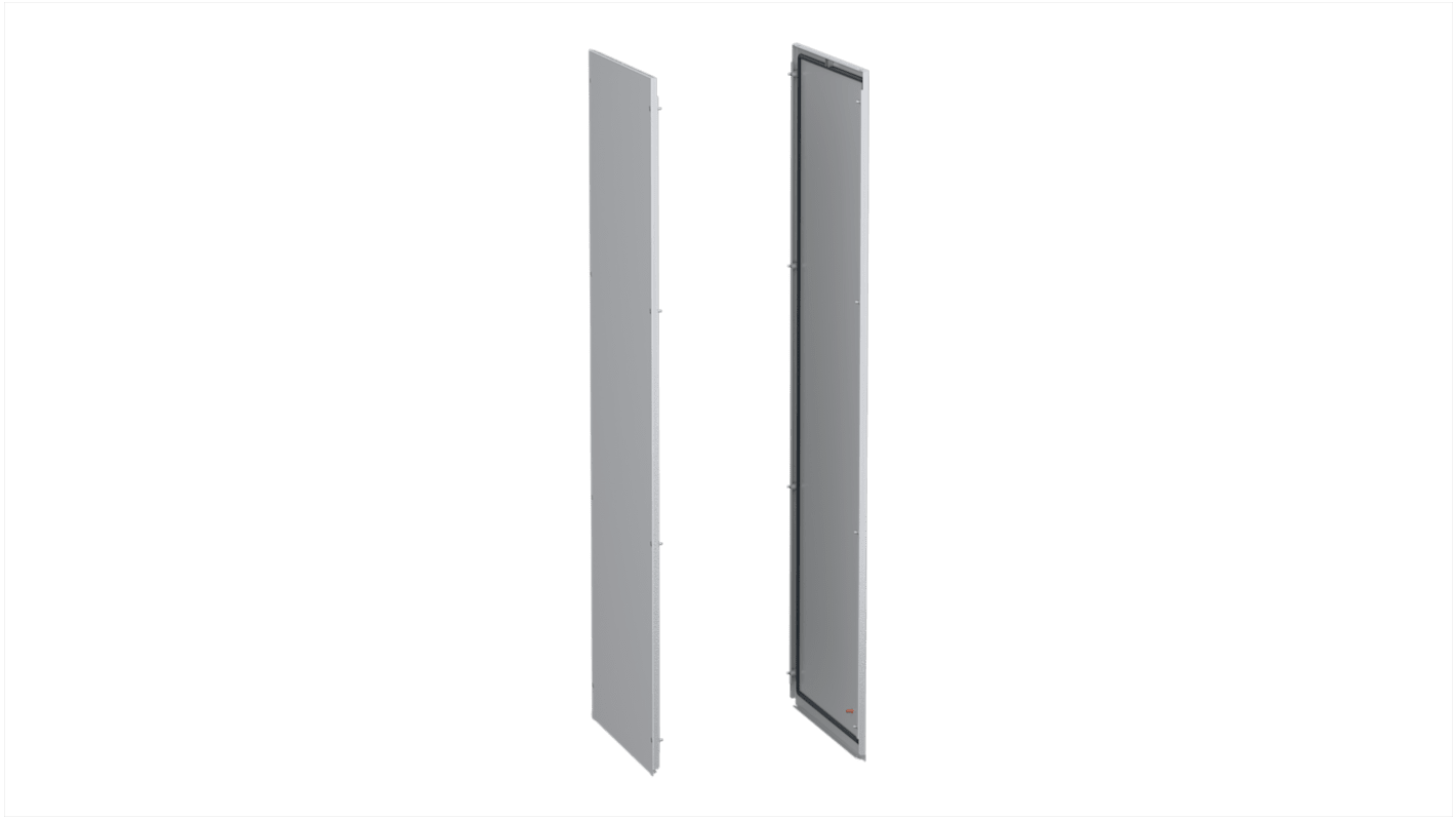 Schneider Electric PanelSeT SFN Accessoires Series RAL 7035 Grey Steel Side Panel, 1600mm H, 600mm W, for Use with