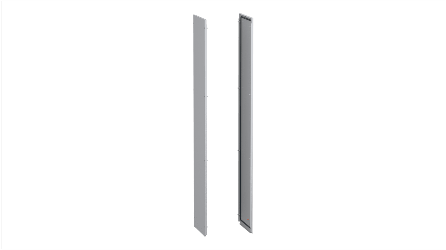 Schneider Electric PanelSeT SFN Accessoires Series RAL 7035 Grey Steel Side Panel, 1800mm H, 400mm W, for Use with
