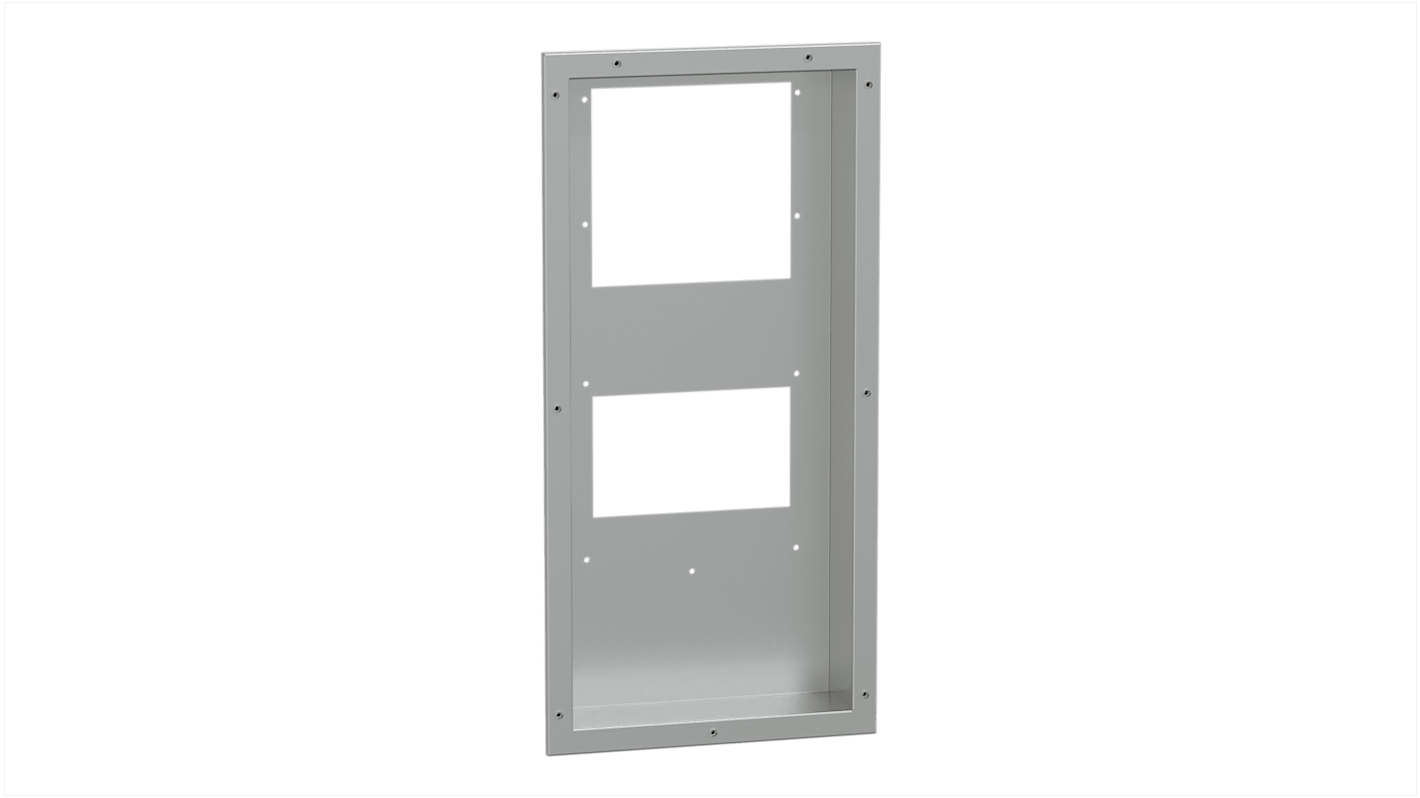 Adaptador de montaje Schneider Electric serie ClimaSys de Acero Inoxidable, 850 x 415 x 102mm