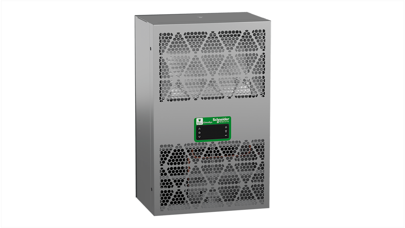 Schneider Electric ClimaSys Series Enclosure Cooling Unit, 650W, 230V ac, 117 m³/h, 166 m³/h, 190 x 290 x 460mm