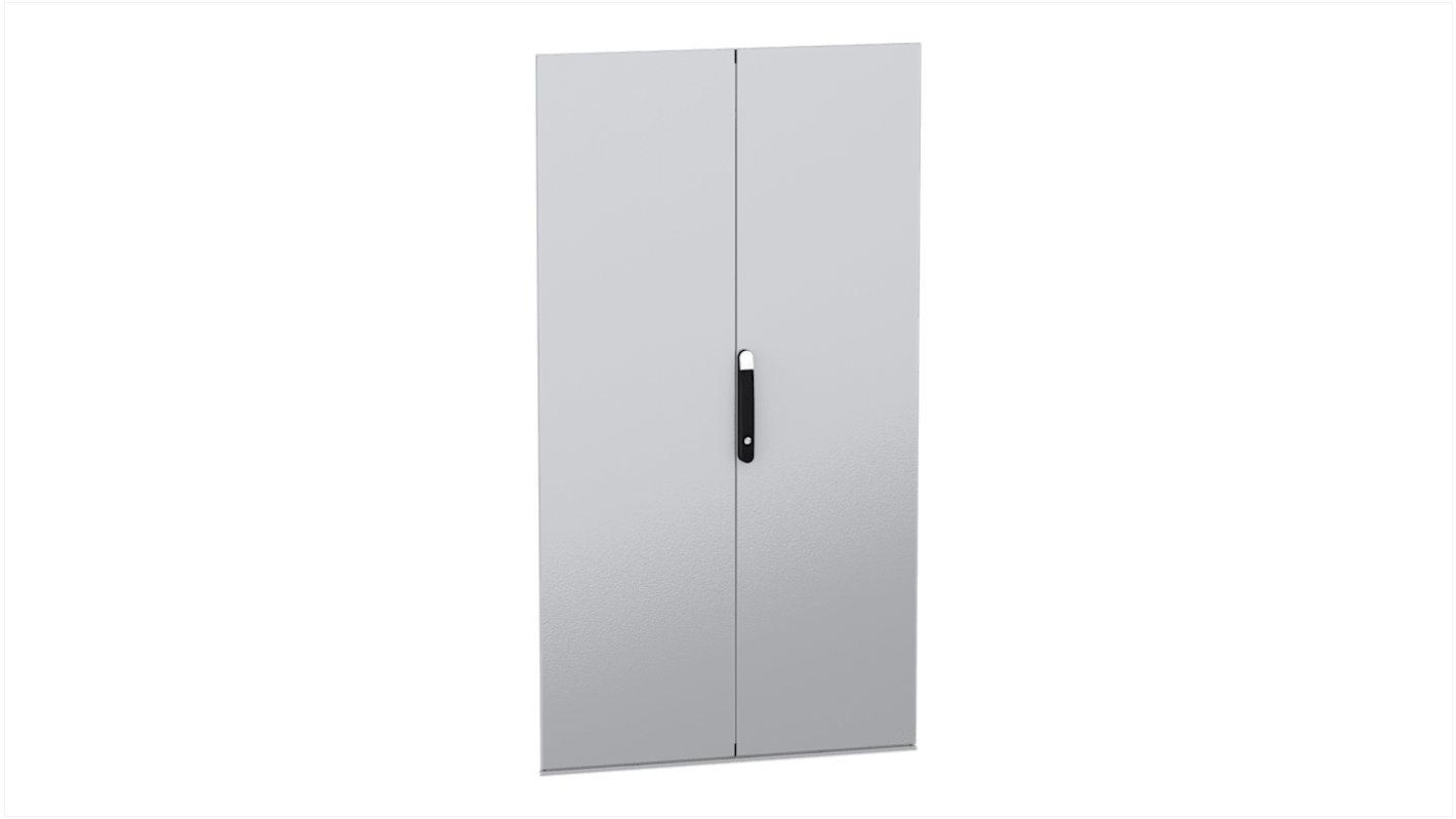 Schneider Electric PanelSeT SFN Kit Series Lockable Sheet Steel RAL 7035 Double Door, 1766mm H, 969mm W for Use with