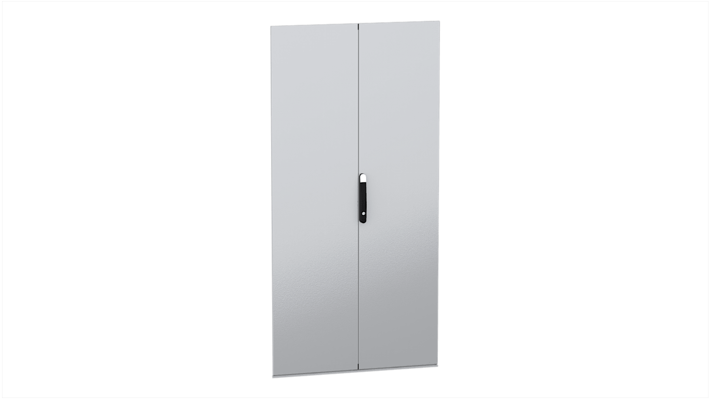 Schneider Electric PanelSeT SFN Kit Series Lockable Sheet Steel RAL 7035 Double Door, 1966mm H, 969mm W for Use with