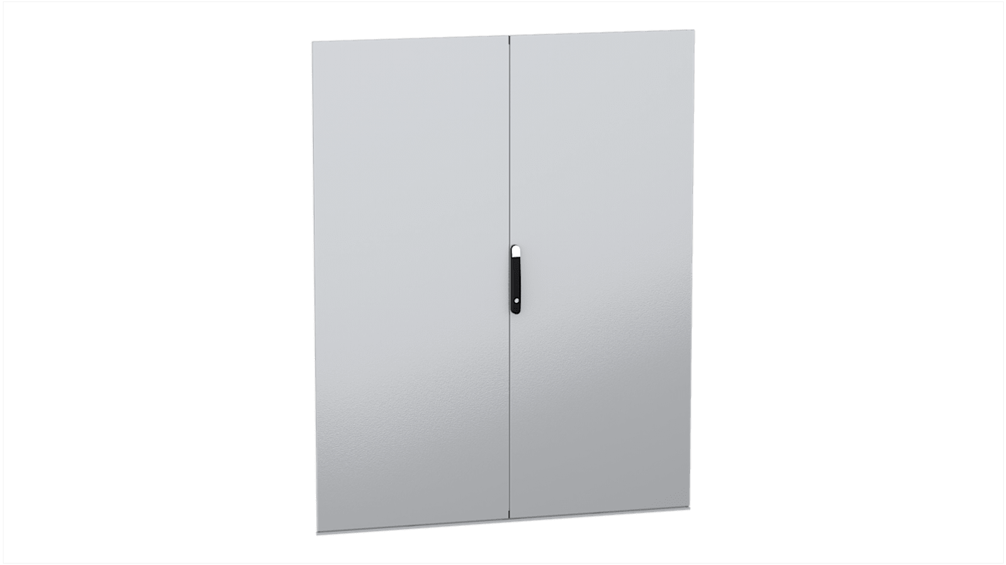 Schneider Electric PanelSeT SFN Kit Series Lockable Sheet Steel RAL 7035 Double Door, 1966mm H, 1.569m W for Use with