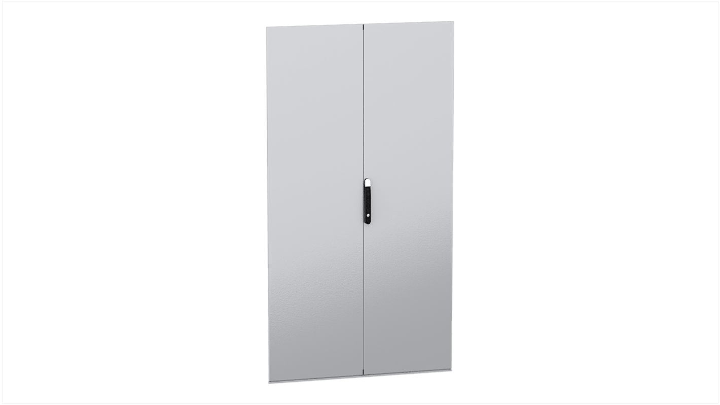 Schneider Electric PanelSeT SFN Kit Series Lockable Sheet Steel RAL 7035 Double Door, 2166mm H, 1.169m W for Use with