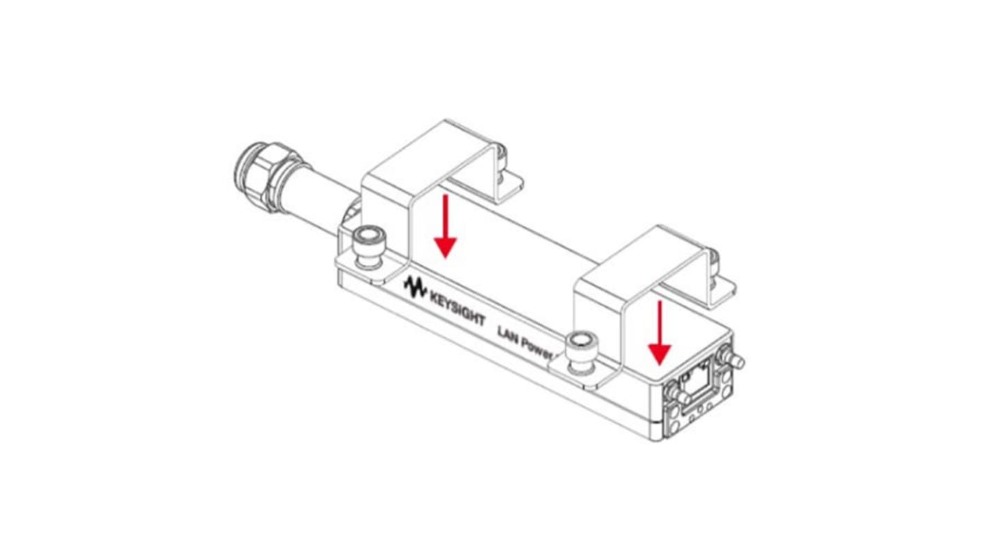 Rs-Online Staffa Keysight Technologies per uso con Sensori LAN TVAC serie 204xx di Keysight