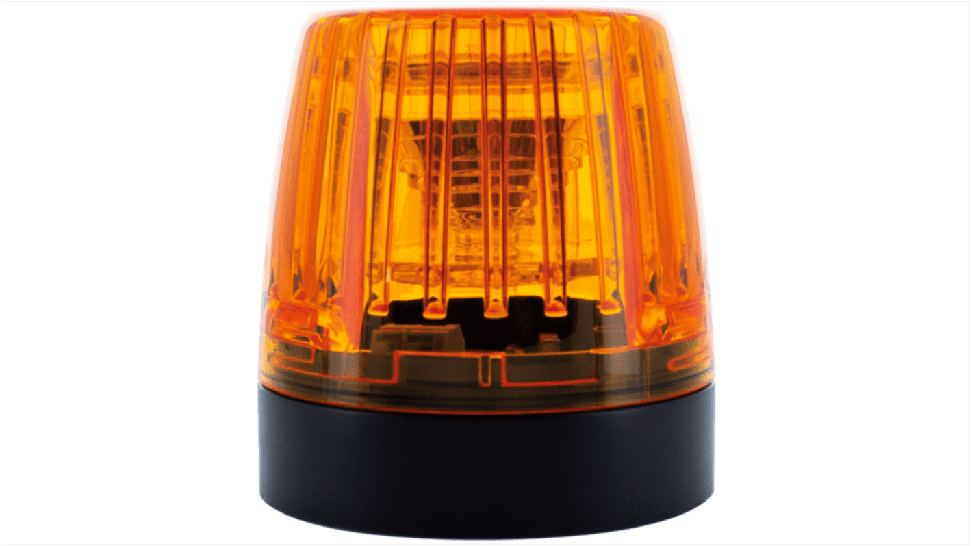 Murrelektronik Limited 4000-76056 Series Amber Beacon, 24 V dc, LED Bulb, IP65