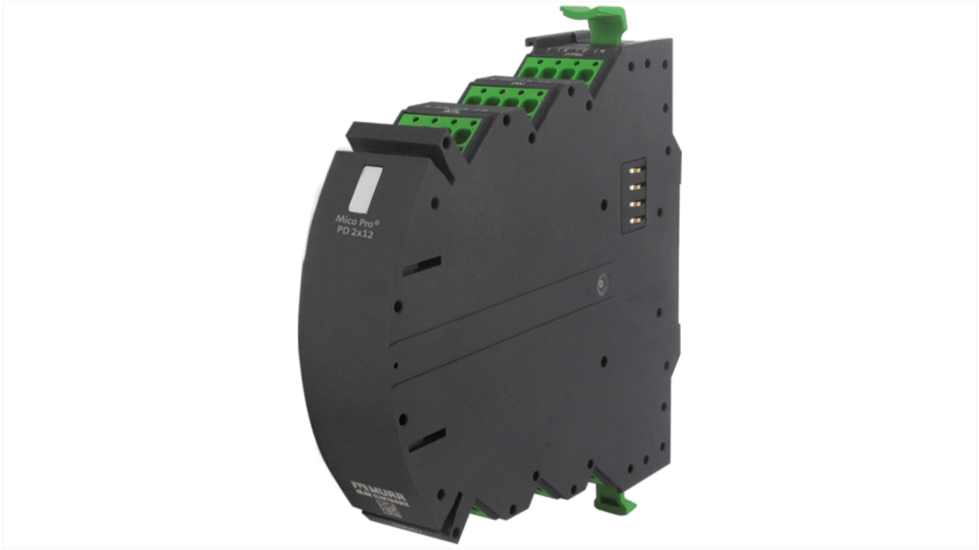 9000-41000 Series Black, Green DIN Rail Terminal Block, 0.2 → 2.5mm²