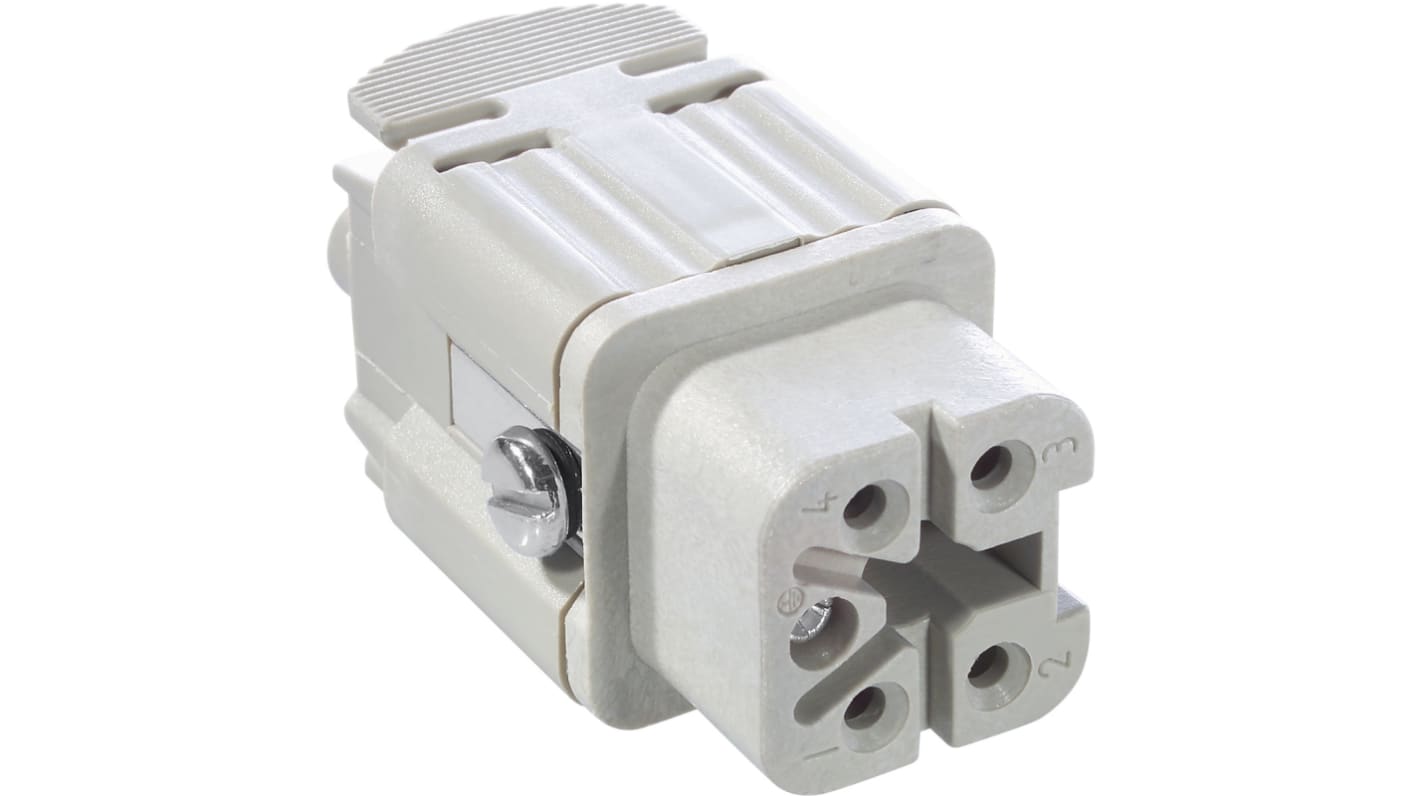 Lapp Connector, 5 Way, 23A, Female, H-A 4, 400 V