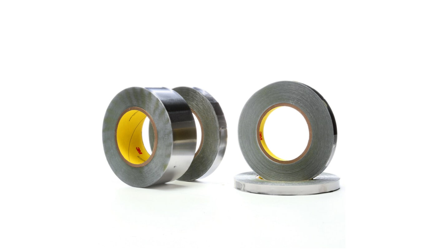 3M 420 US Conductive Metallic Tape, 19mm x 33mm
