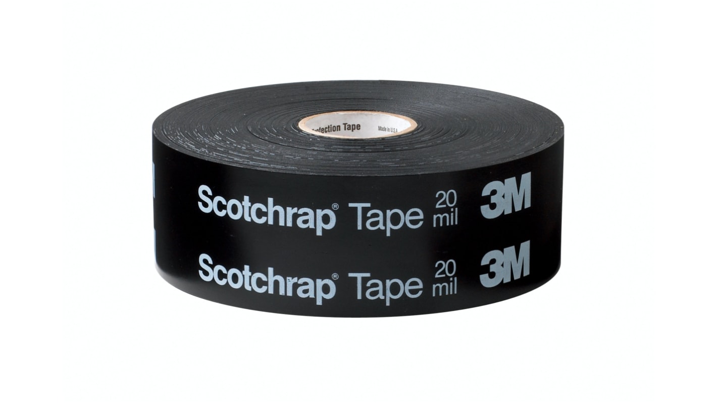 3M Scotch Duct Tape, 5.2in x 2in, Black