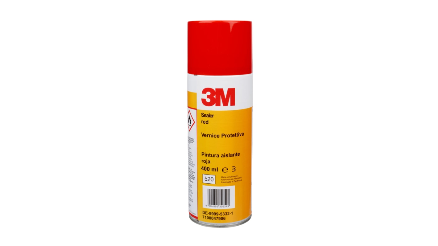 3M Acryl Harz Leiterplatten Schutzlack Rot, Spray 400 ml