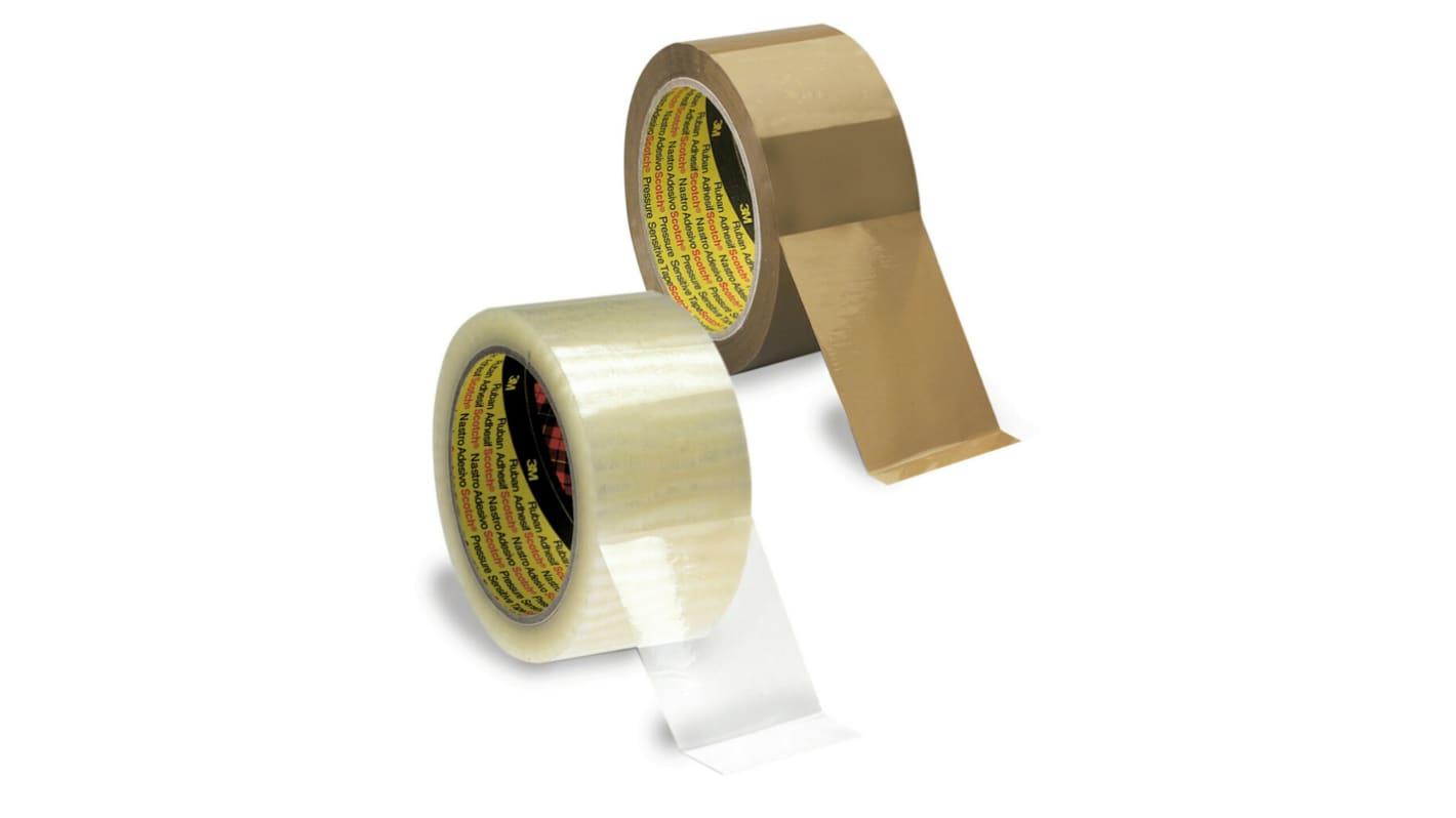 Nastro per imballaggio 3M Trasparente, 50mm x 66m None