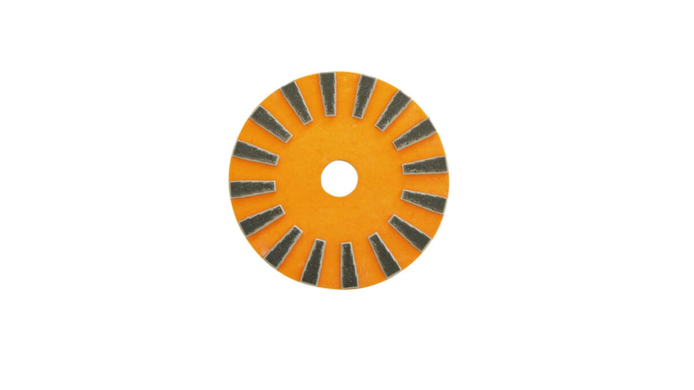 Cepillo abrasivo tipo  circular 3M, Ø 17plg, con alambres de Diamante de 3.2mm