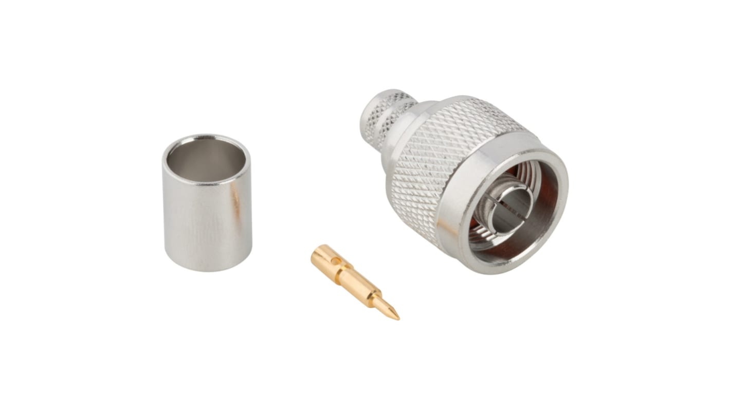 Amphenol RF Straight RF Adapter N Plug 11GHz