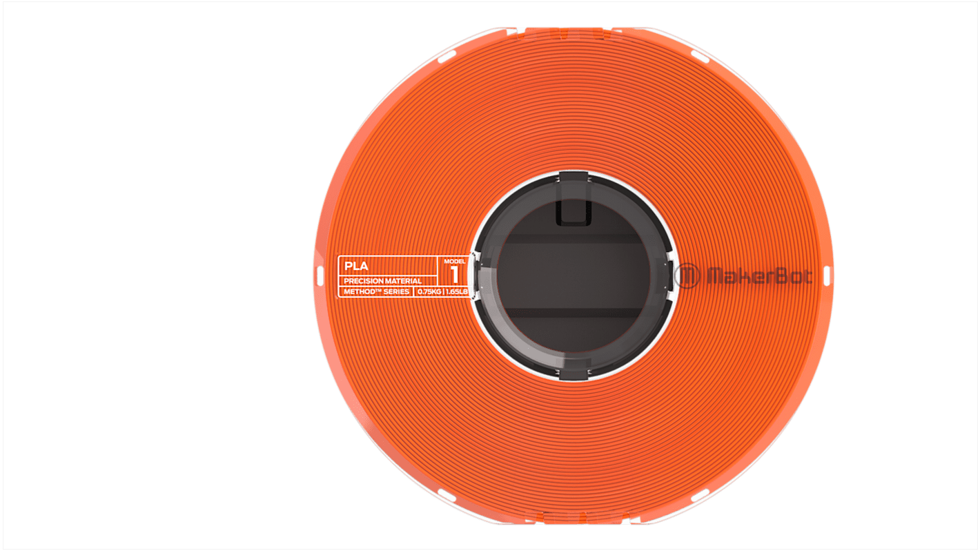 Filamento per stampante 3D Ultimaker, PLA, Arancione, diam. 1.75mm
