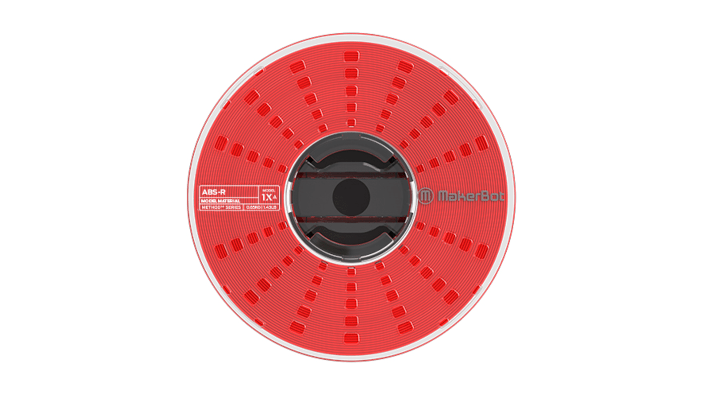 Ultimaker 1.75mm Red ABS-R 3D Printer Filament, 650g
