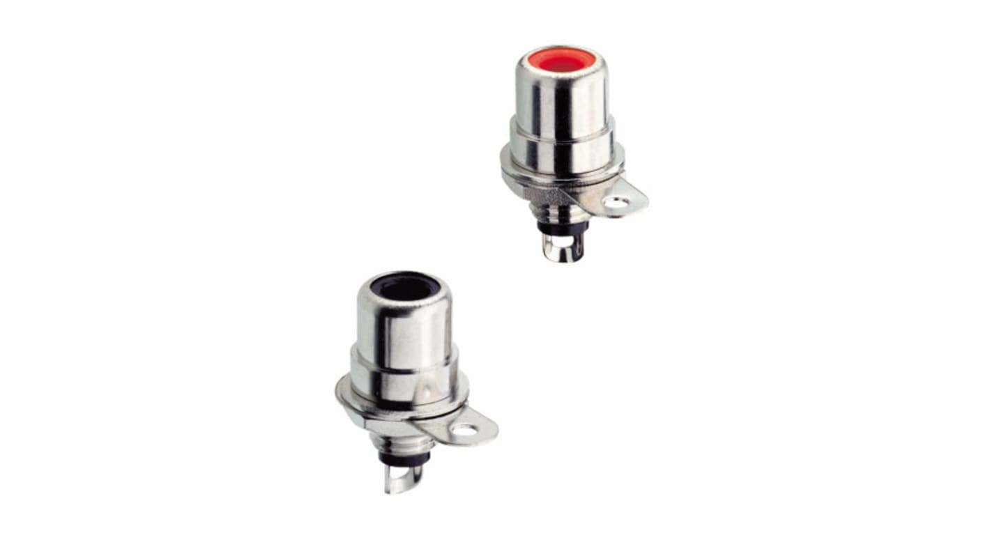 Lumberg Jack Socket Front Mount RCA Connector Socket 1A