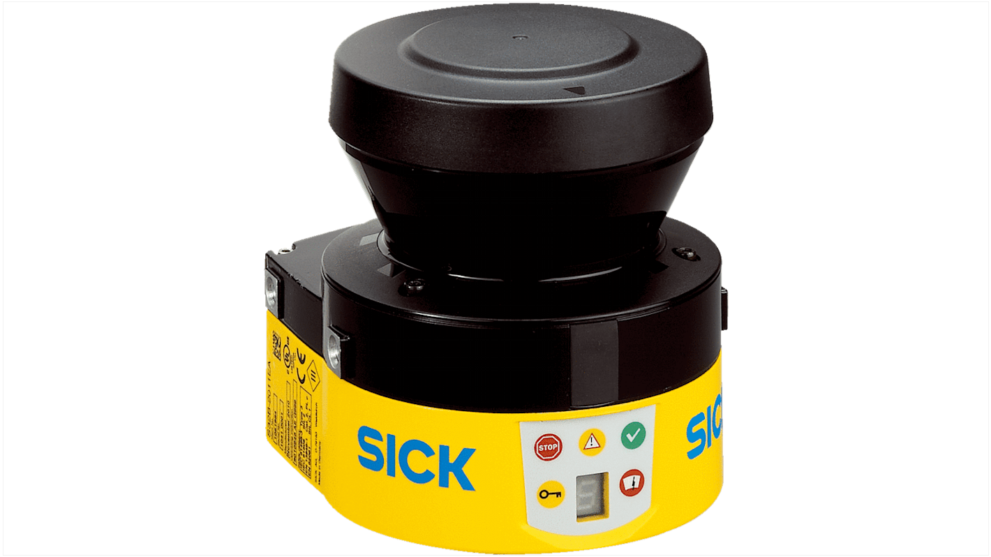 Escáner láser Sick S32B-3011EA, 3m, 905nm, 60 ms, Cable, 102 x 116 x 105 mm, 105mm, Interior d, 116mm, 105mm, 102mm 3,