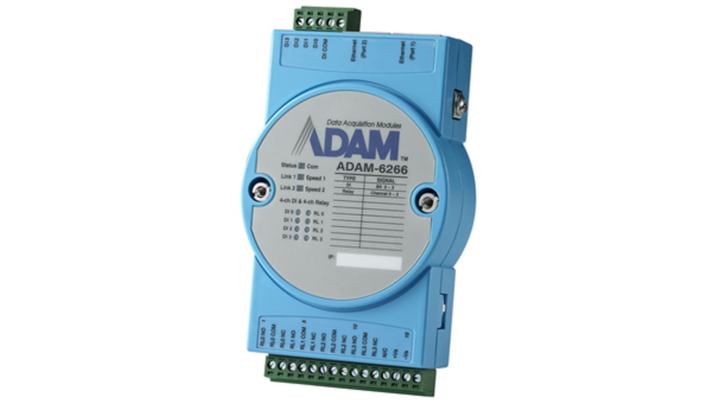 Advantech Adam 6000 Series Relaismodul, 4 x Digital Eingang / 4 x  Digital Ausgang 30 V