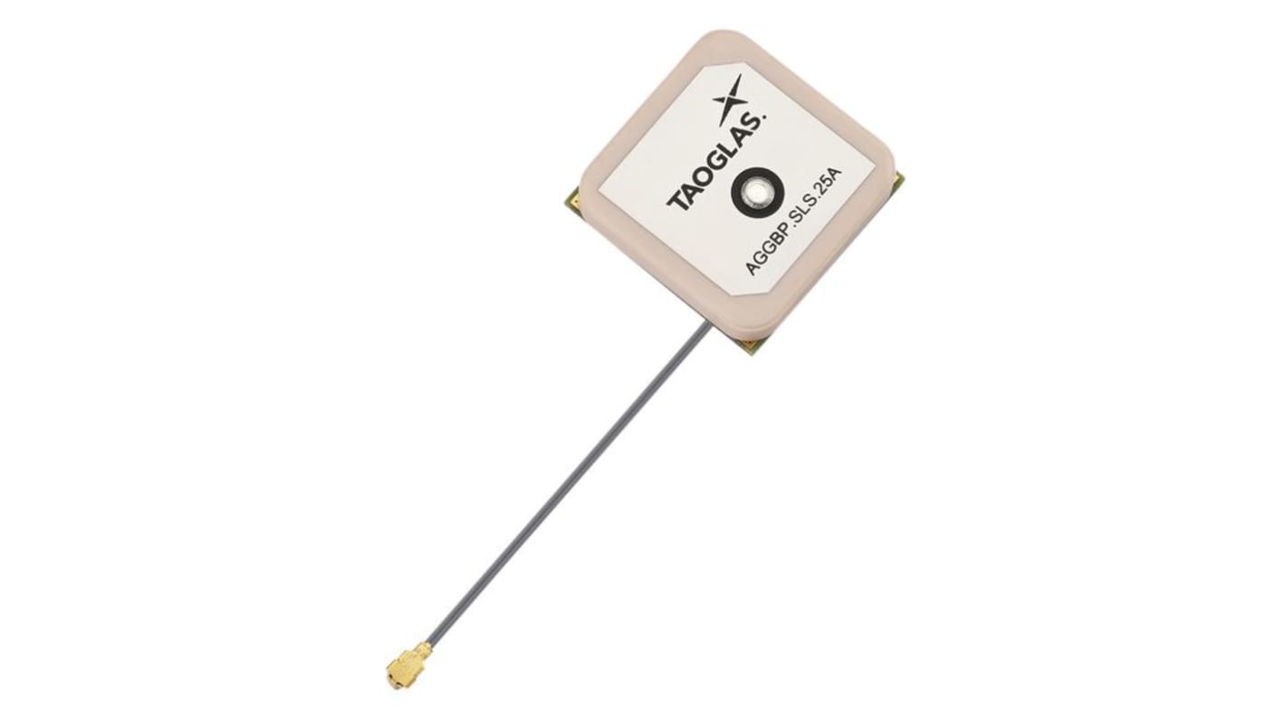 Taoglas GPS-Antenne AGGBP.SLS.25A.07.0060A Vierkant UFL