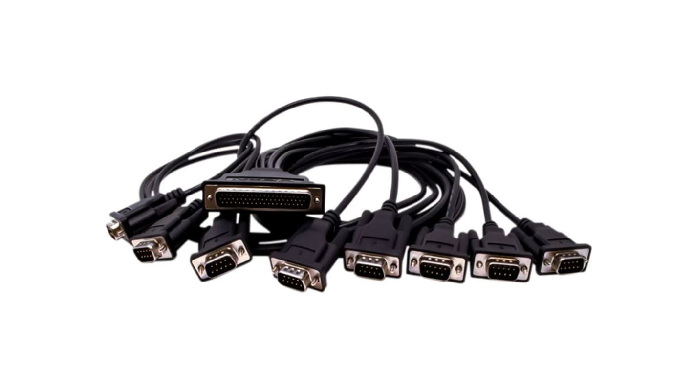 CBL-M62M9X8-100 (OPT8D) | MOXA Cable assembly, 1m | RS