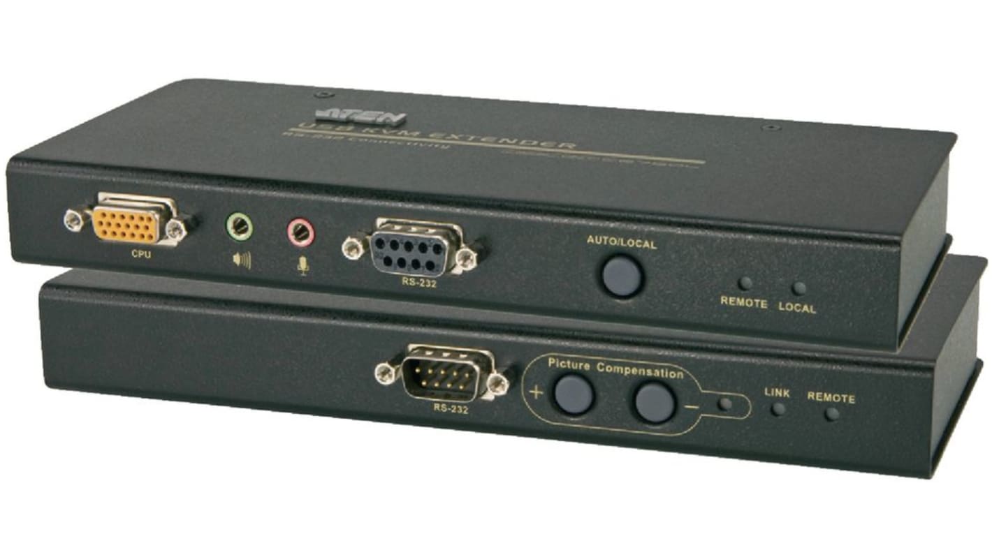 Aten, KVM forlænger USB 1 1 USB SVGA, VGA, XGA Multiple