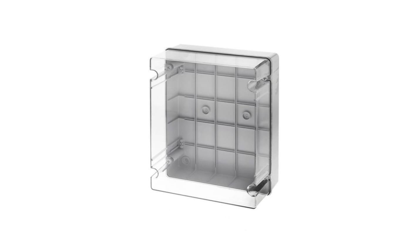 Scatola di derivazione WISKA, Policarbonato Grigio chiaro RAL 7035, 380x300x180mm, IP65