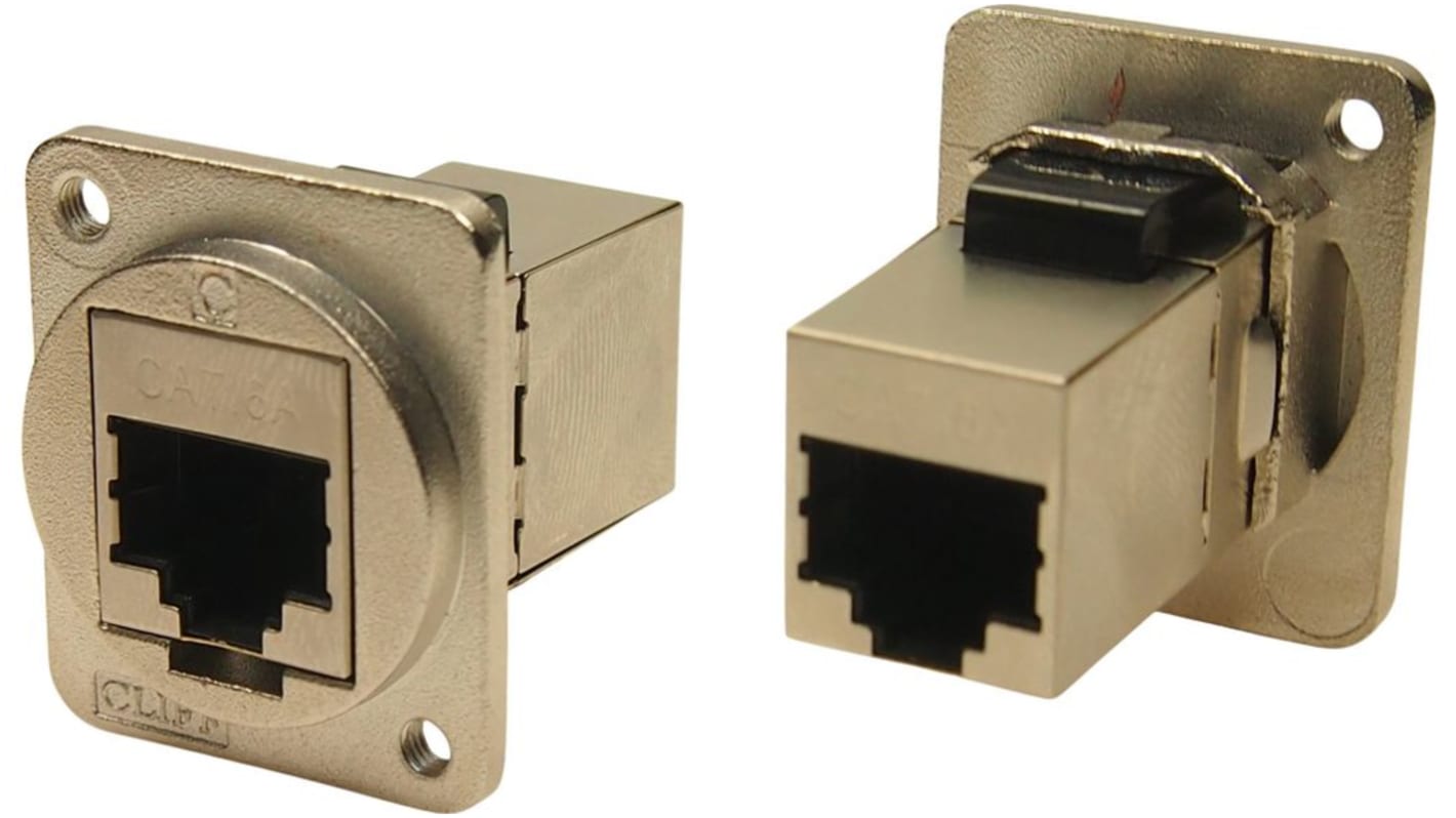 Conector Ethernet Cat6a Conector hembra RS PRO, de 8 vías
