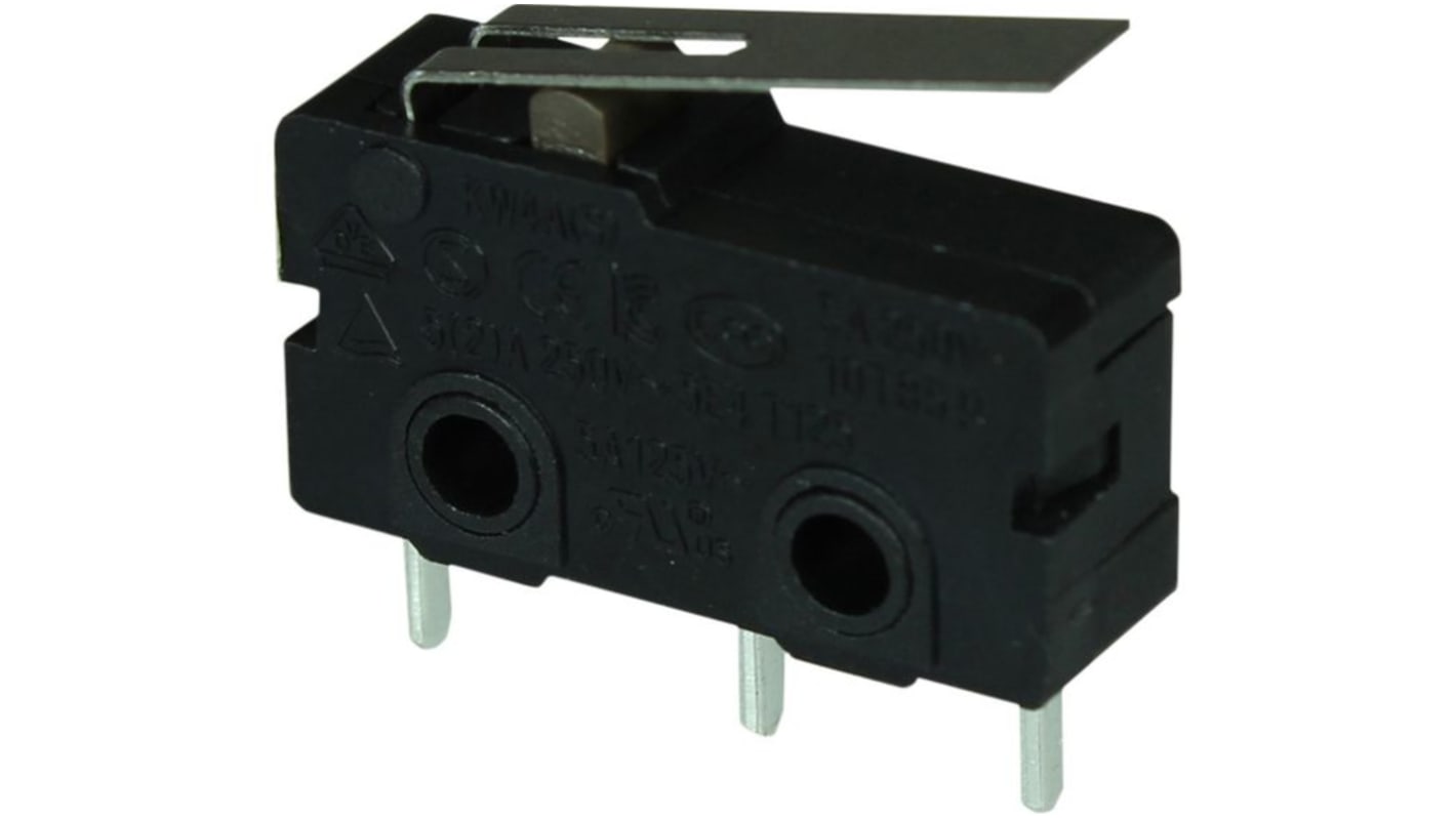 Microinterruttore, CAMDENBOSS, 1CO, 5A, Attacco rapido, a saldare