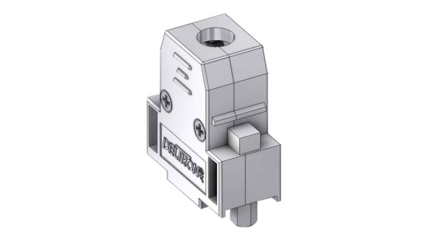 Deltron Connectors Plastic D Sub Backshell