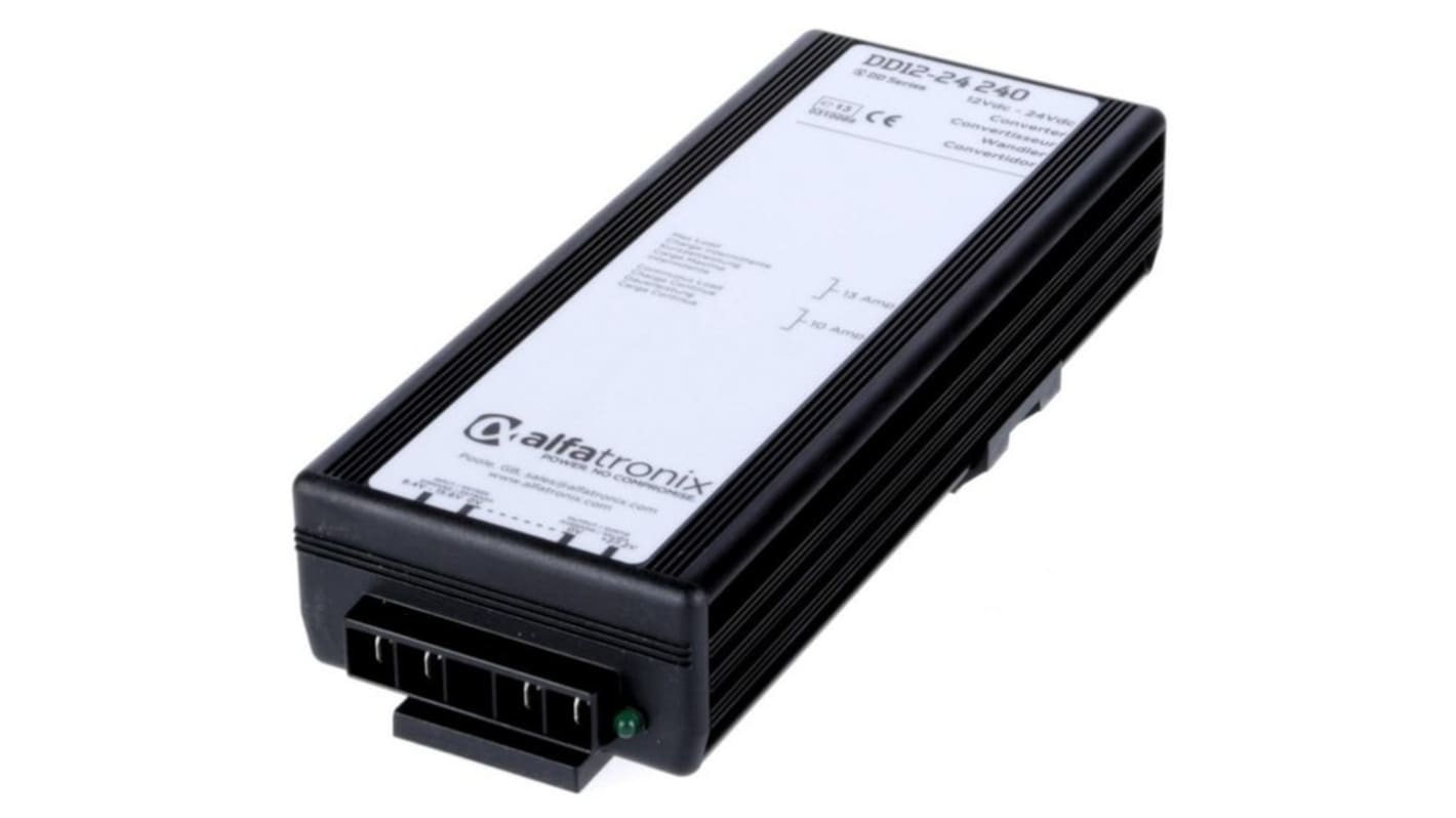 Convertitore c.c.-c.c. 240W, Vin 8,4 → 15,6 VCC, Vout 27.2V cc