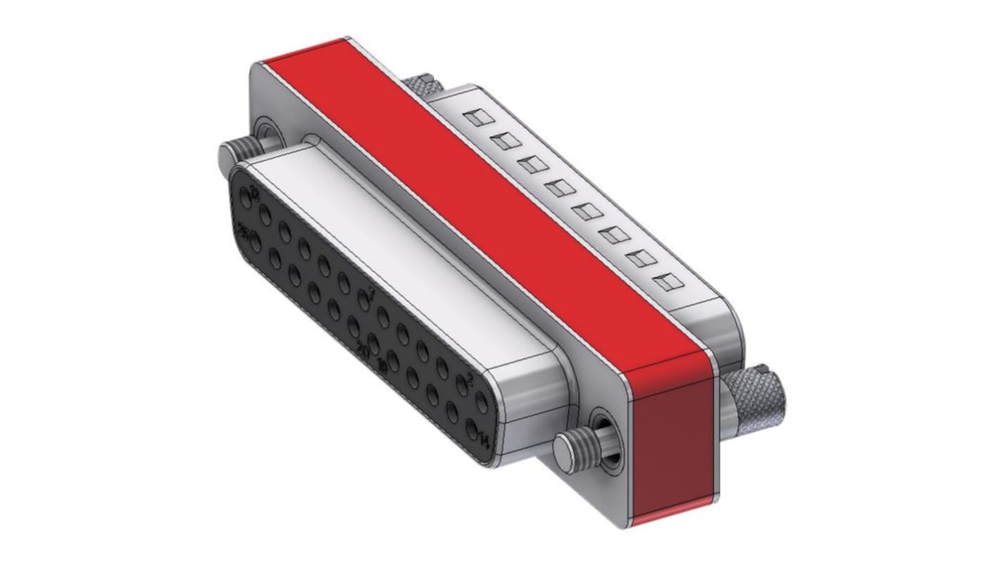 Adapter D-sub z typu D-Sub z 9 stykami na rodzaj Męski z rodzaju Żeński