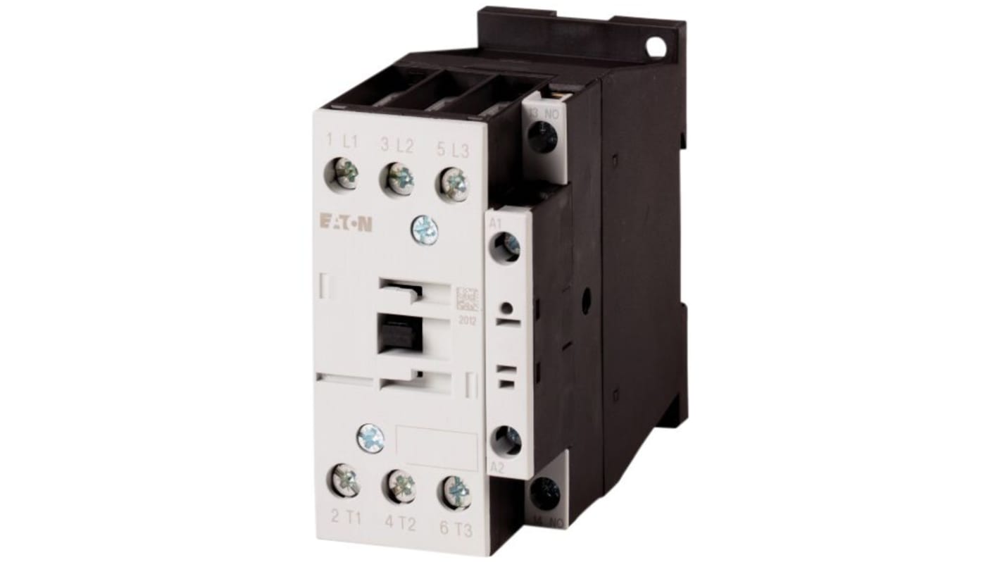 Eaton DILM32 Contactor, 230 V Coil, 3-Pole, 32 A, 15 kW, 3NO, 400 V
