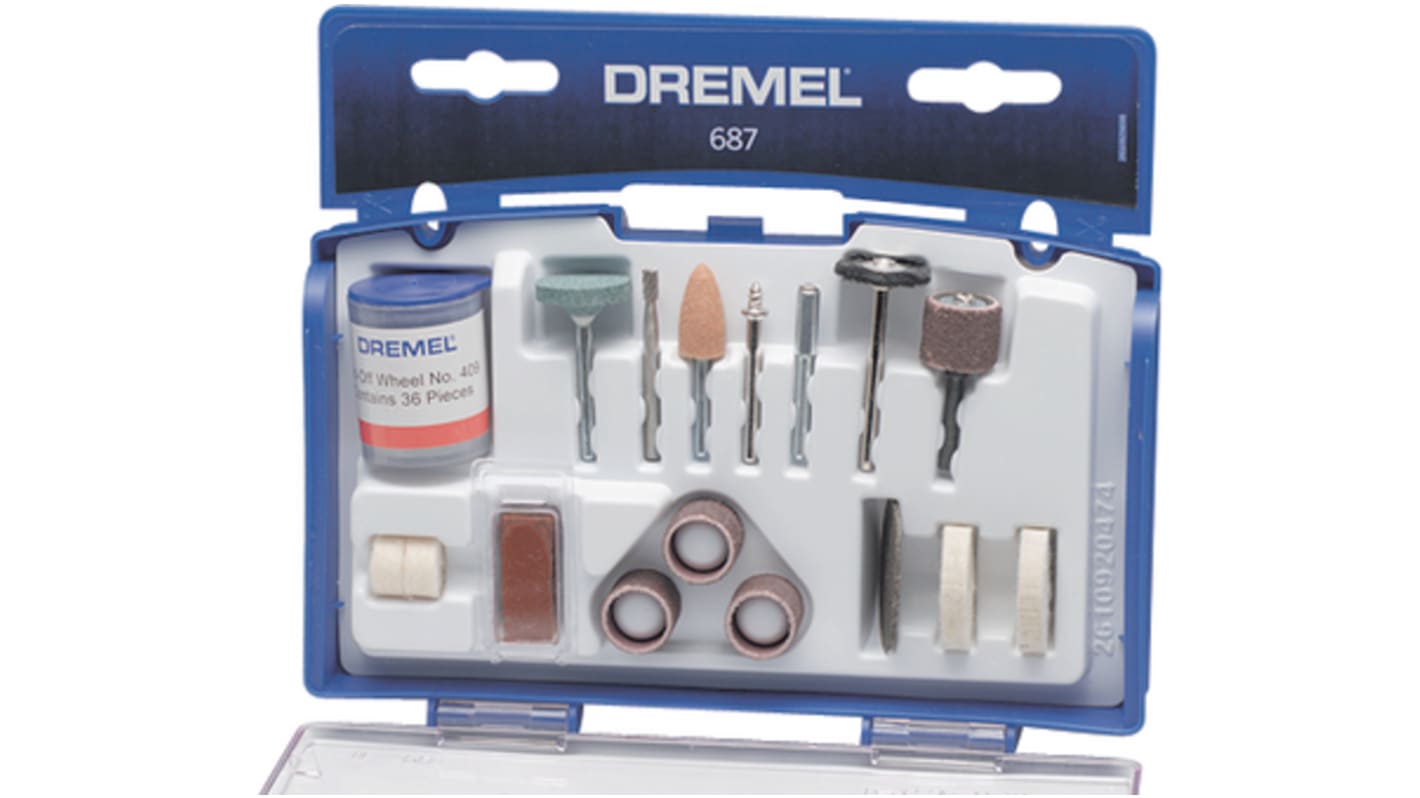 Kit de accesorios para multiherramienta Dremel DREMEL 687 de 52 piezas para usar con Dremel