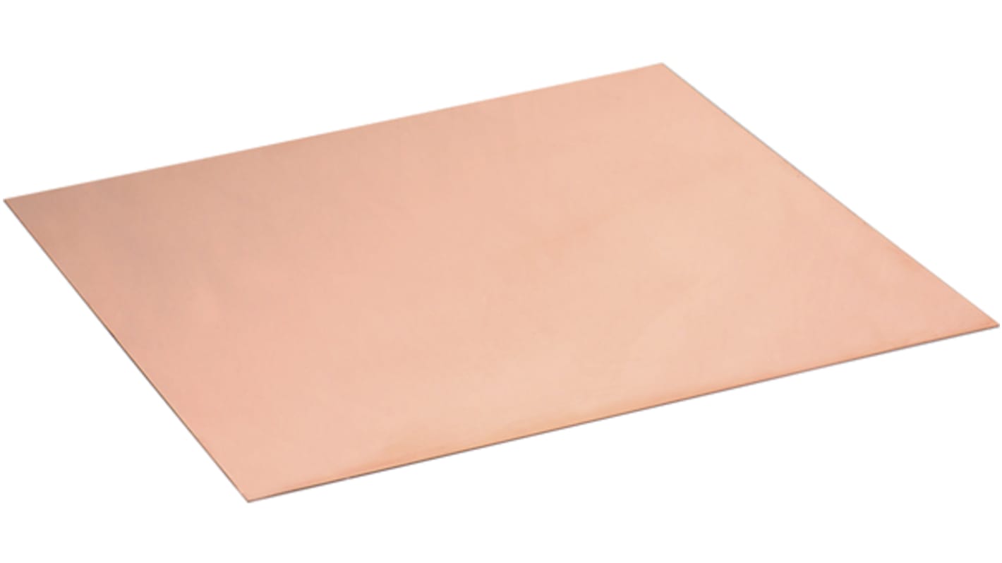 8888 Copper Metal Sheet 300mm x 300mm