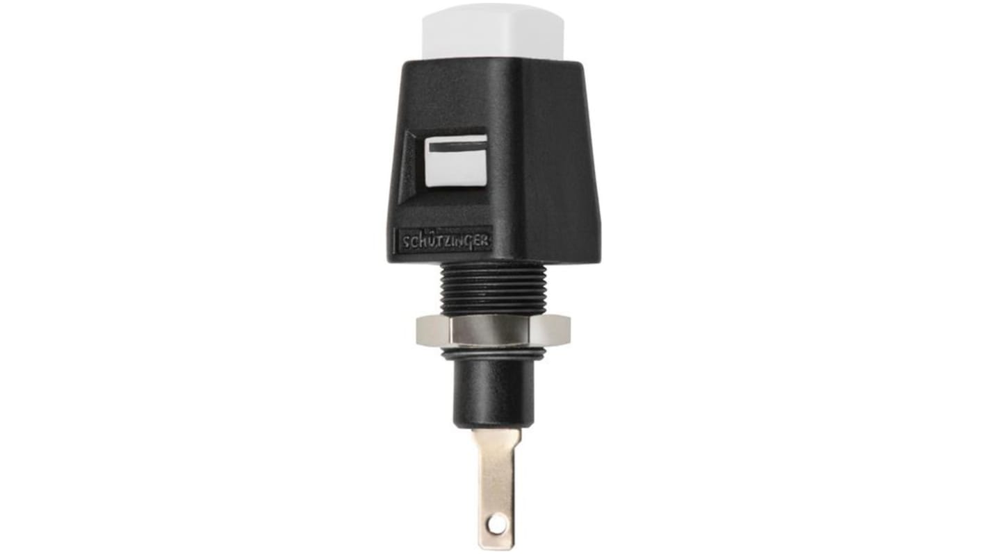 Schutzinger White Terminal Post, 33V, 5A