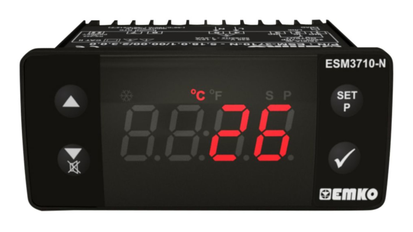Rs-Online Modulo di controllo temperatura Emko ESM 230 V c.a. 76x34.5x71mm 1 uscita Relè