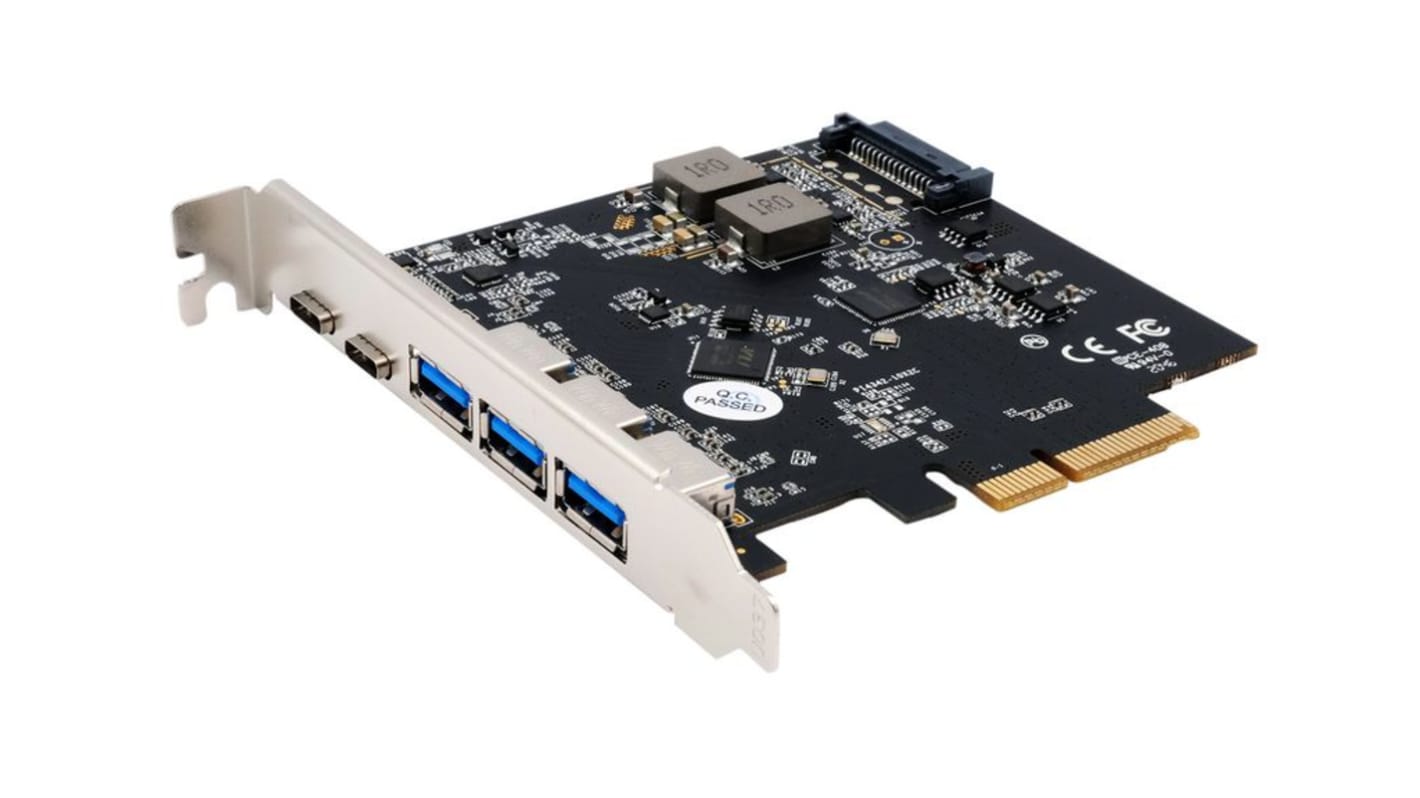 Exsys 5 Port PCIe Network Card