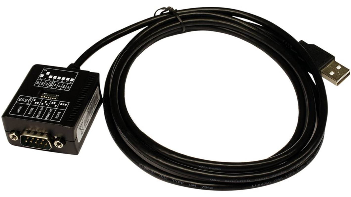 Exsys USB A Male to D-sub, 9 Pin Male Converter Cable