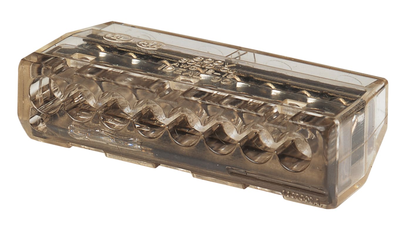 Ideal Industries 连接器, 8路, 32A, 线规24 → 12 AWG, 推入式端接, 30-09系列