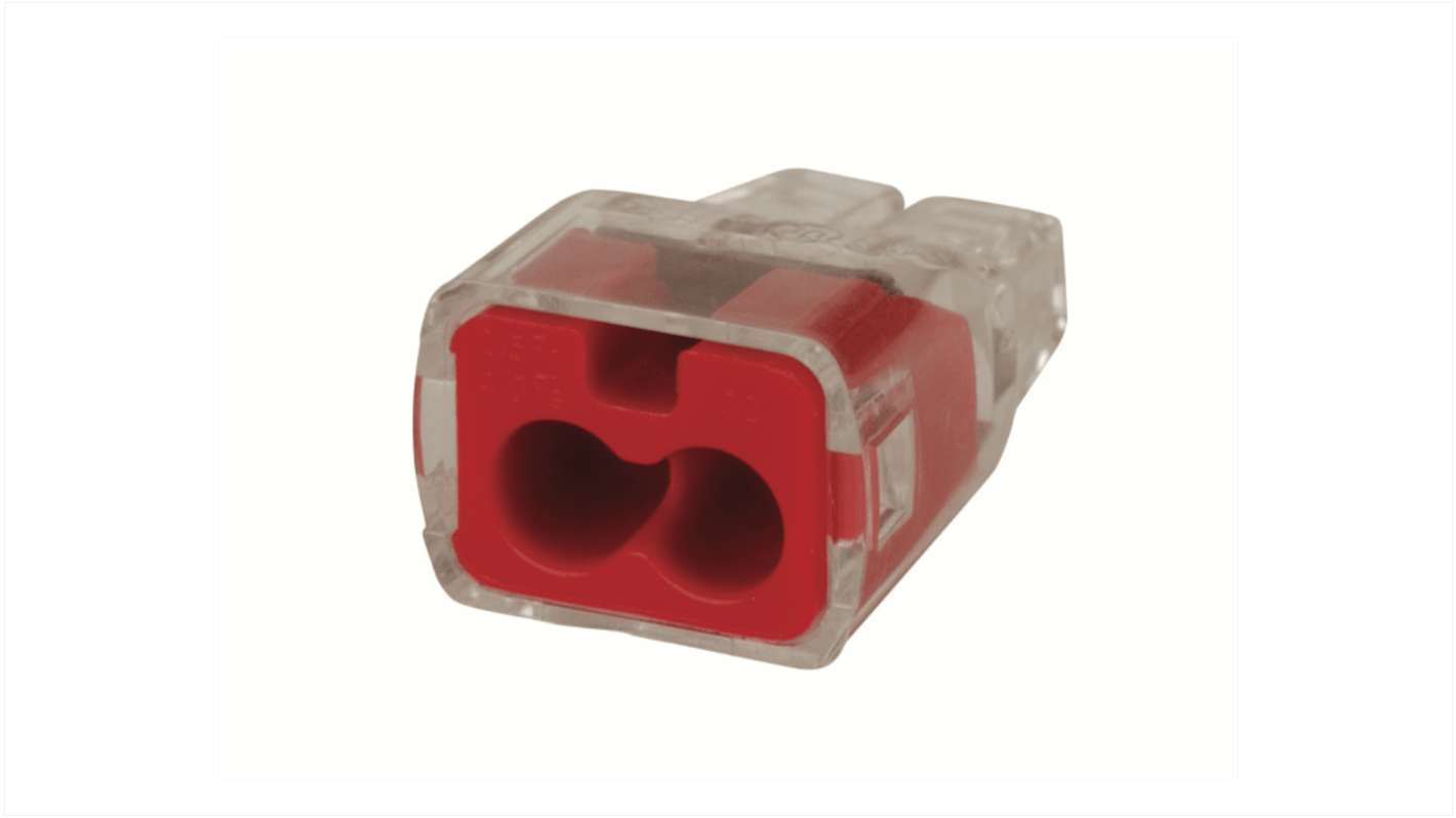 Conector Ideal Industries 30-10 de 2 vías, para cable de 12 AWG, 32A, Encajado