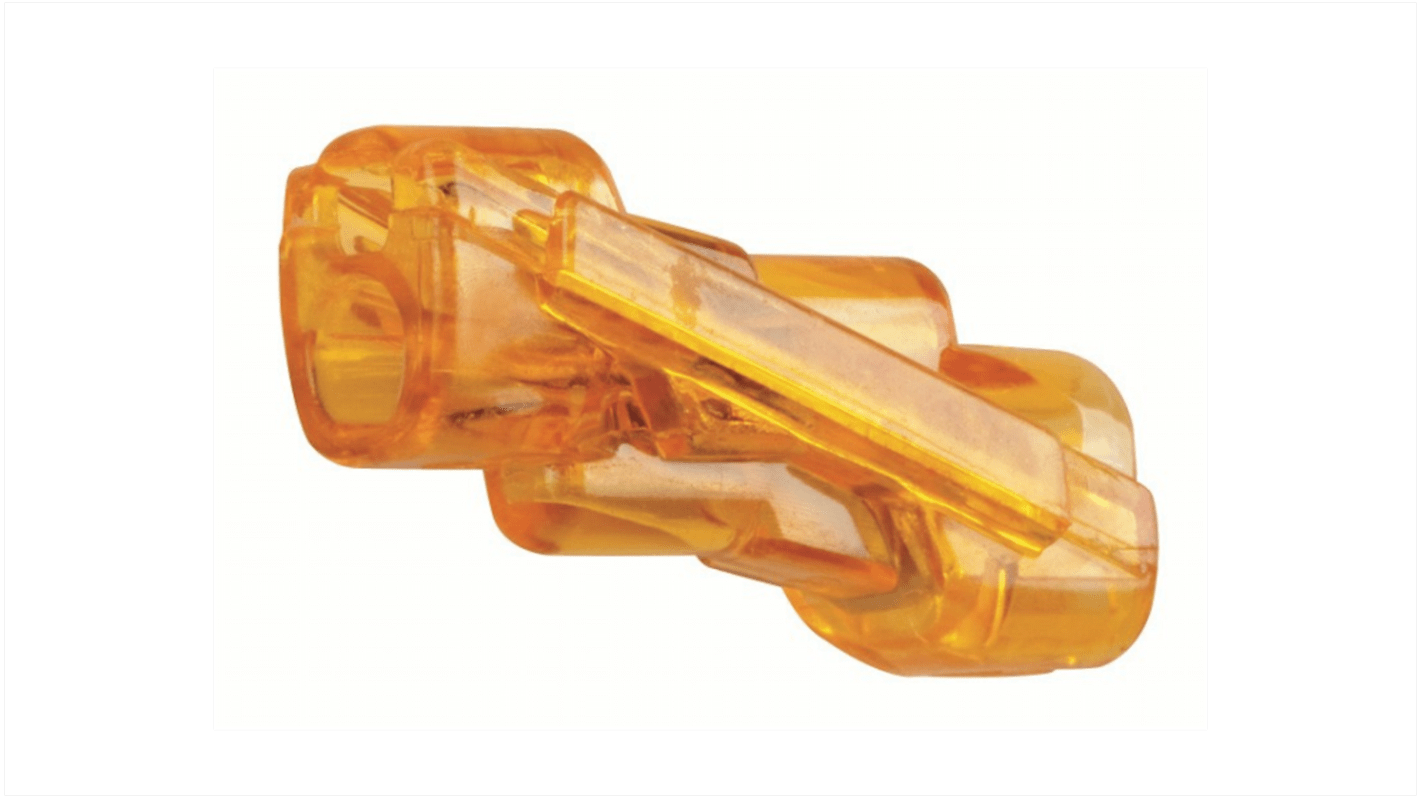 Ideal Industries, SpliceLine Wire Splice Wire Splice Connector, Blue, Insulated 14 AWG