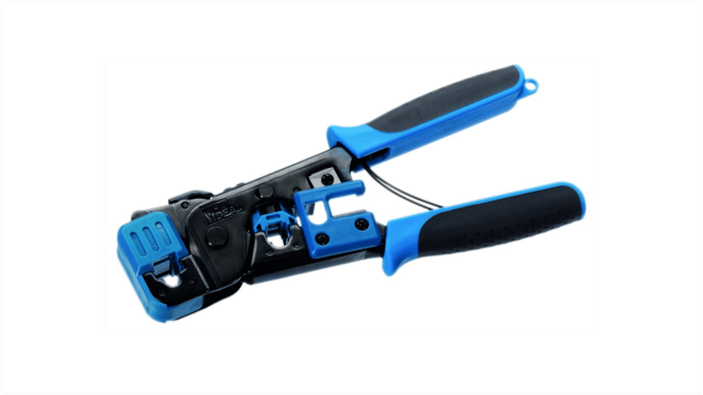 Ideal Industries 30-496-001 30-496-001 Hand Ratcheting Crimp Tool for RJ45 And RJ11 Crimping Modular Plug